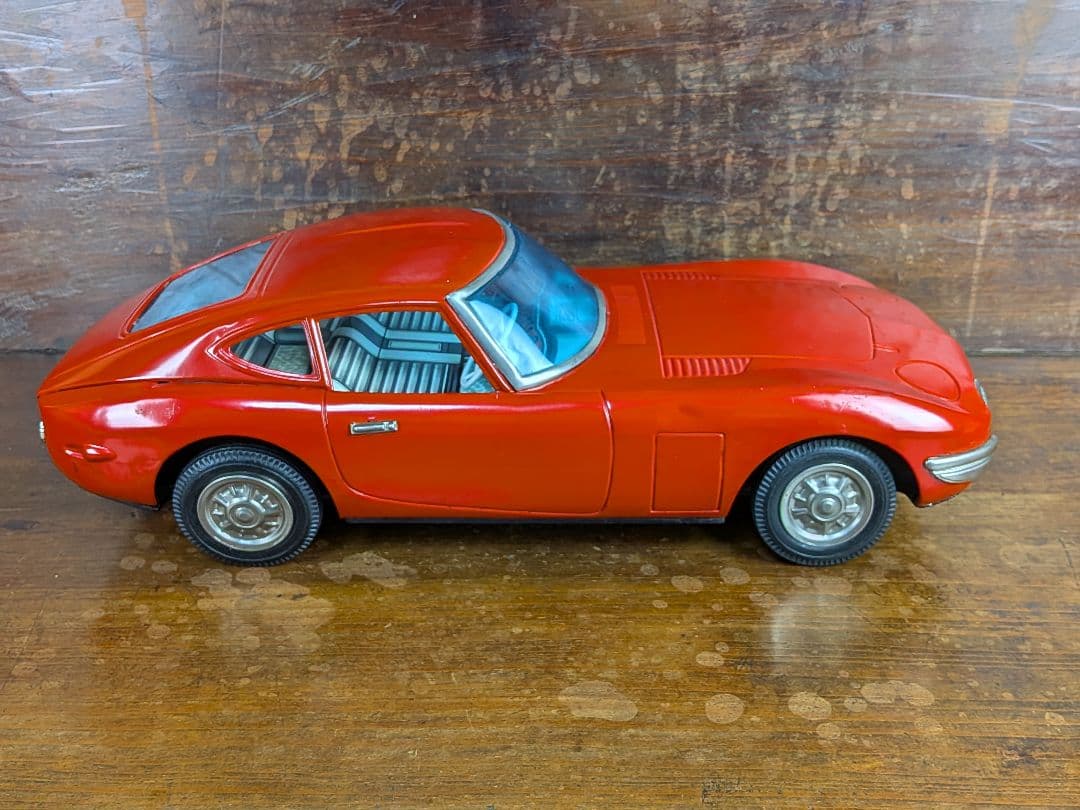特大★古いブリキ★野村トーイ★トヨタ2000GT★全長48cm★USED