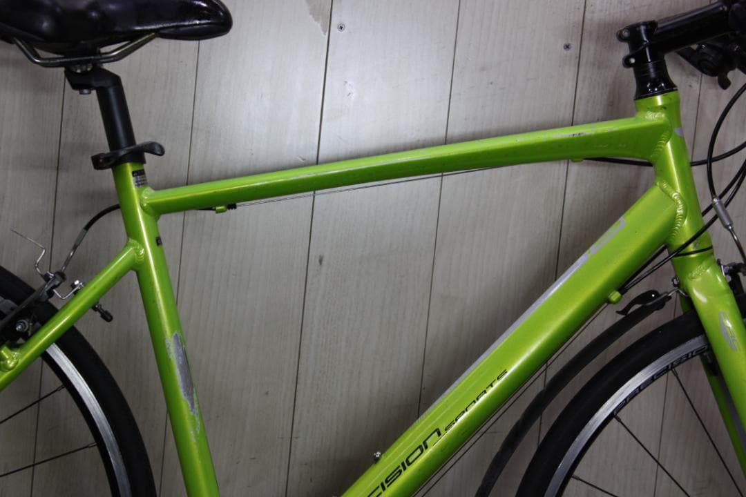 PRECISION SPORT アルミ 24速 510mm 緑クロスバイク