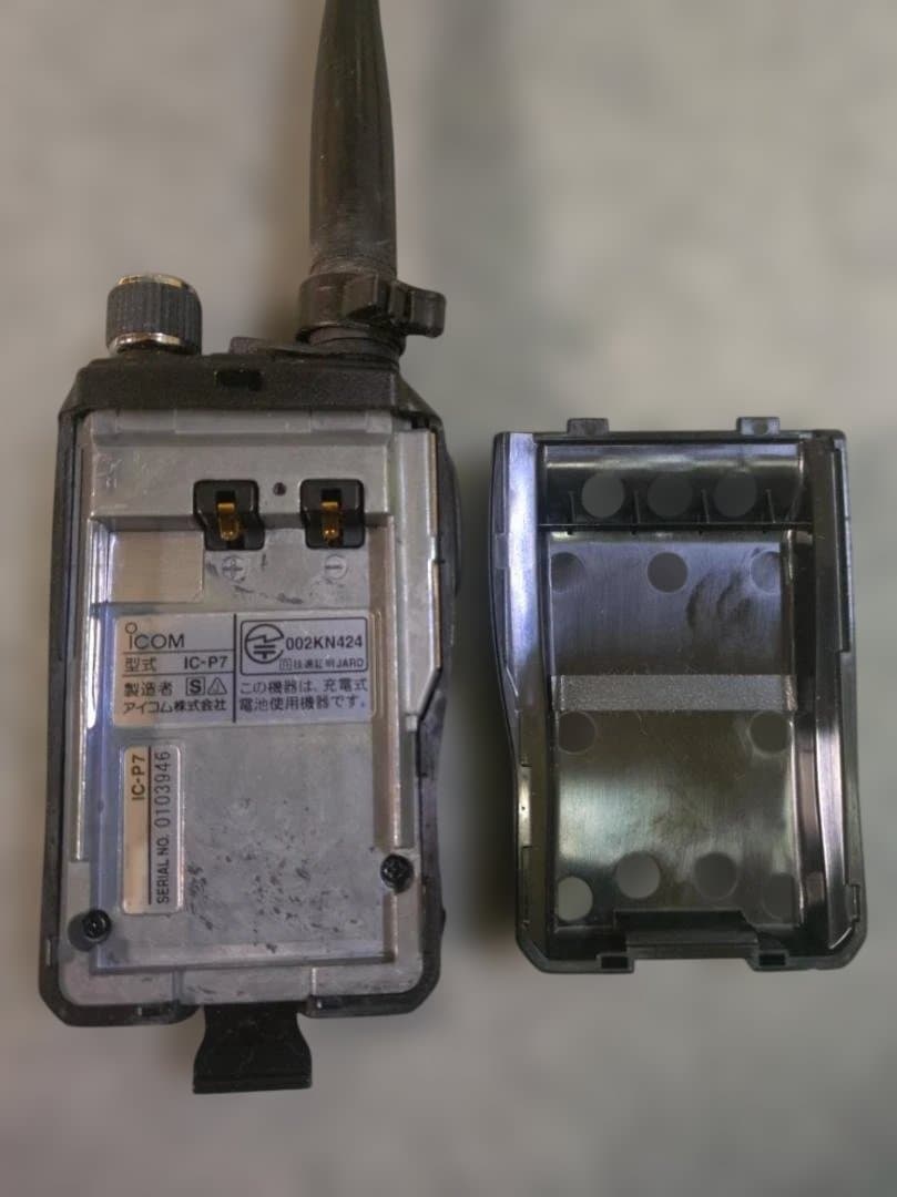 ICOM IC-P7 VHF/UHFトランシーバー