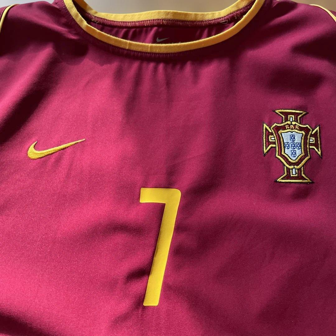 【美品】Nike ポルトガル代表 02/04 フィーゴ 【FIGO #7】