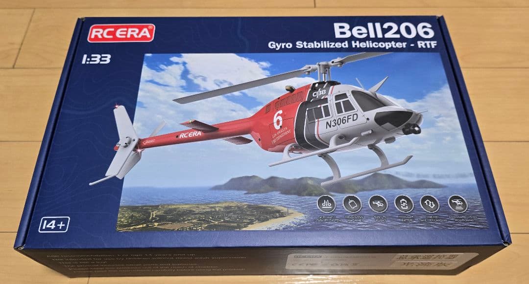 RC ERA BELL206 C138 ラジコンヘリコプター
