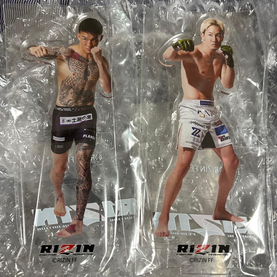 RIZIN アクリルスタンド　2体セット　朝倉未来　萩原京平
