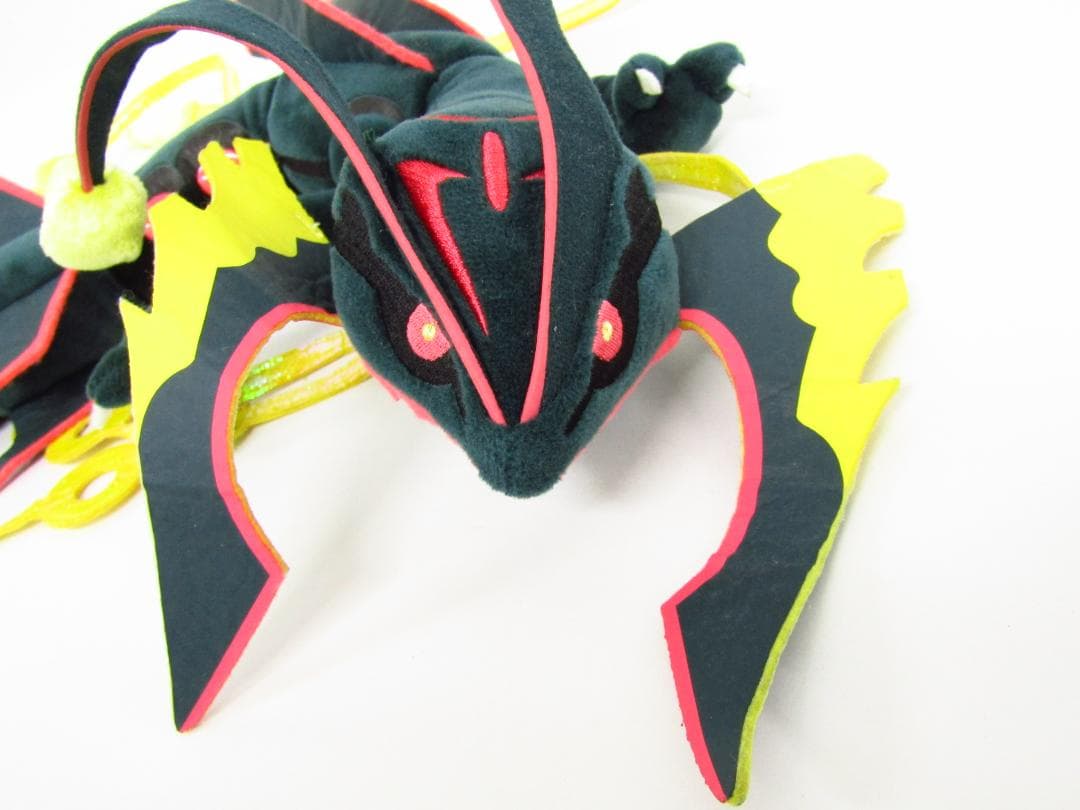 Pokemon ポケモンセンター 黒いメガレックウザ ぬいぐるみ Y2685