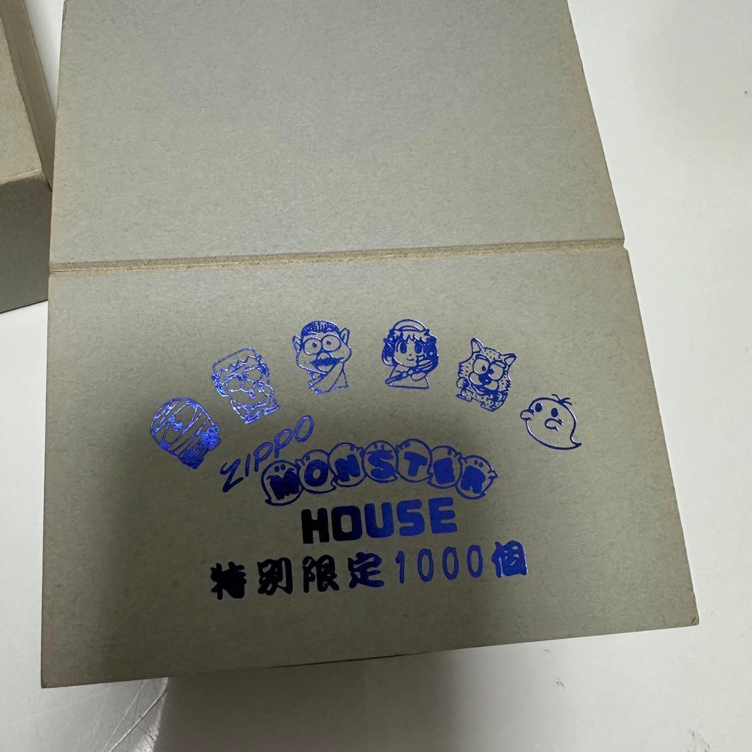 【限定レア】　新品　Zippo　モンスターハウス 銀仕上げ
