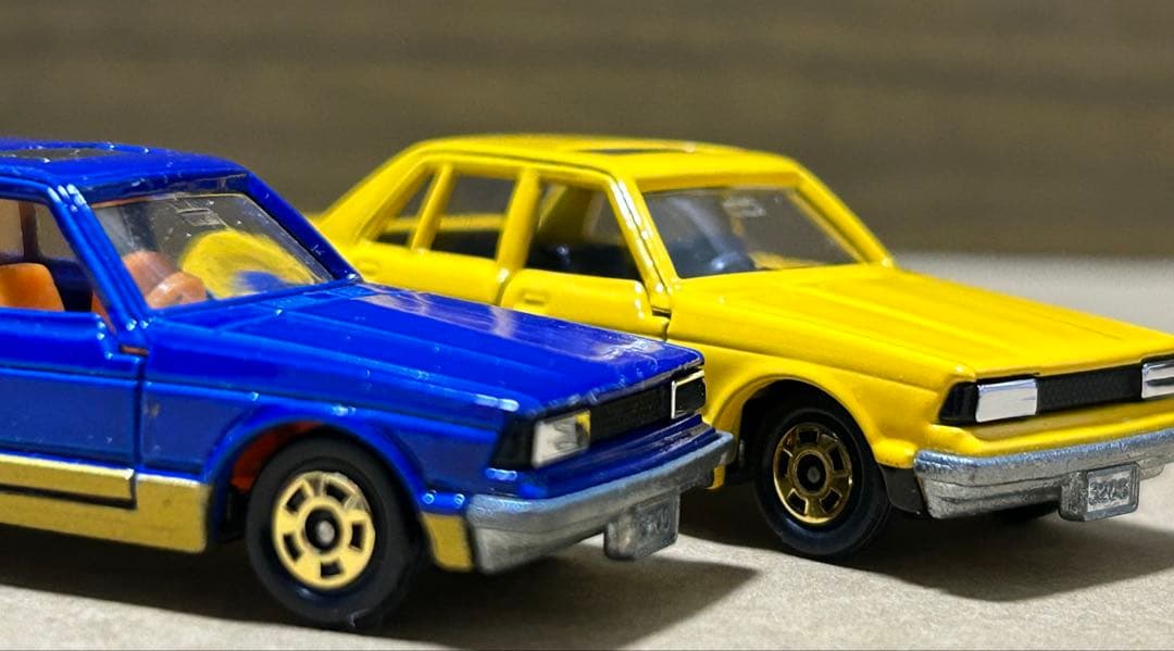 トミカ ニッサン ブルーバード 1800ターボSSS-XG 2台セット