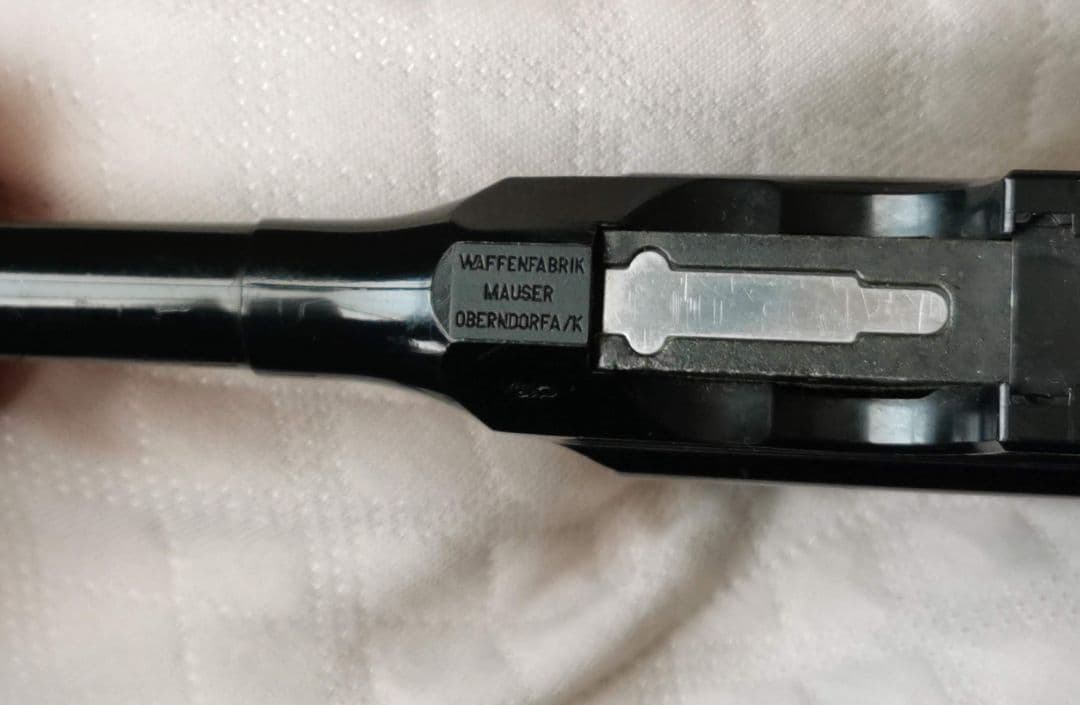 【希少品】フジミ　モーゼル M712　ガスガン プラスチック製