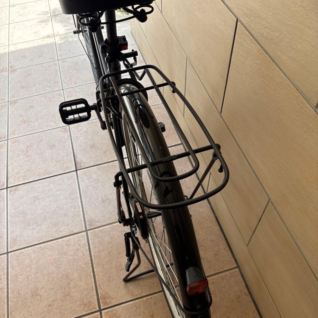 ママチャリ 黒 ブラック 26インチ 自転車 パンク歴 事故歴無し