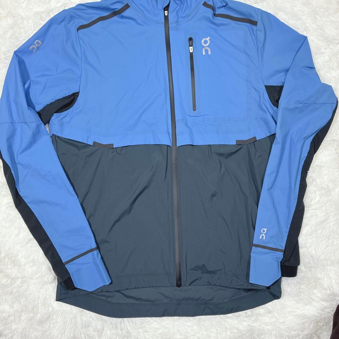 【美品】on Weather Jacket ウェザージャケットブルー M