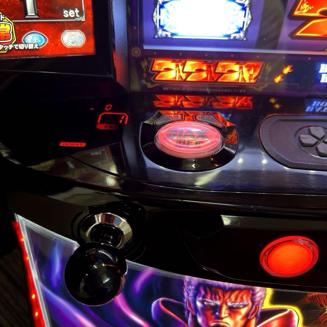スマスロ「北斗の拳」拳王パネル　パチスロ実機　送料無料