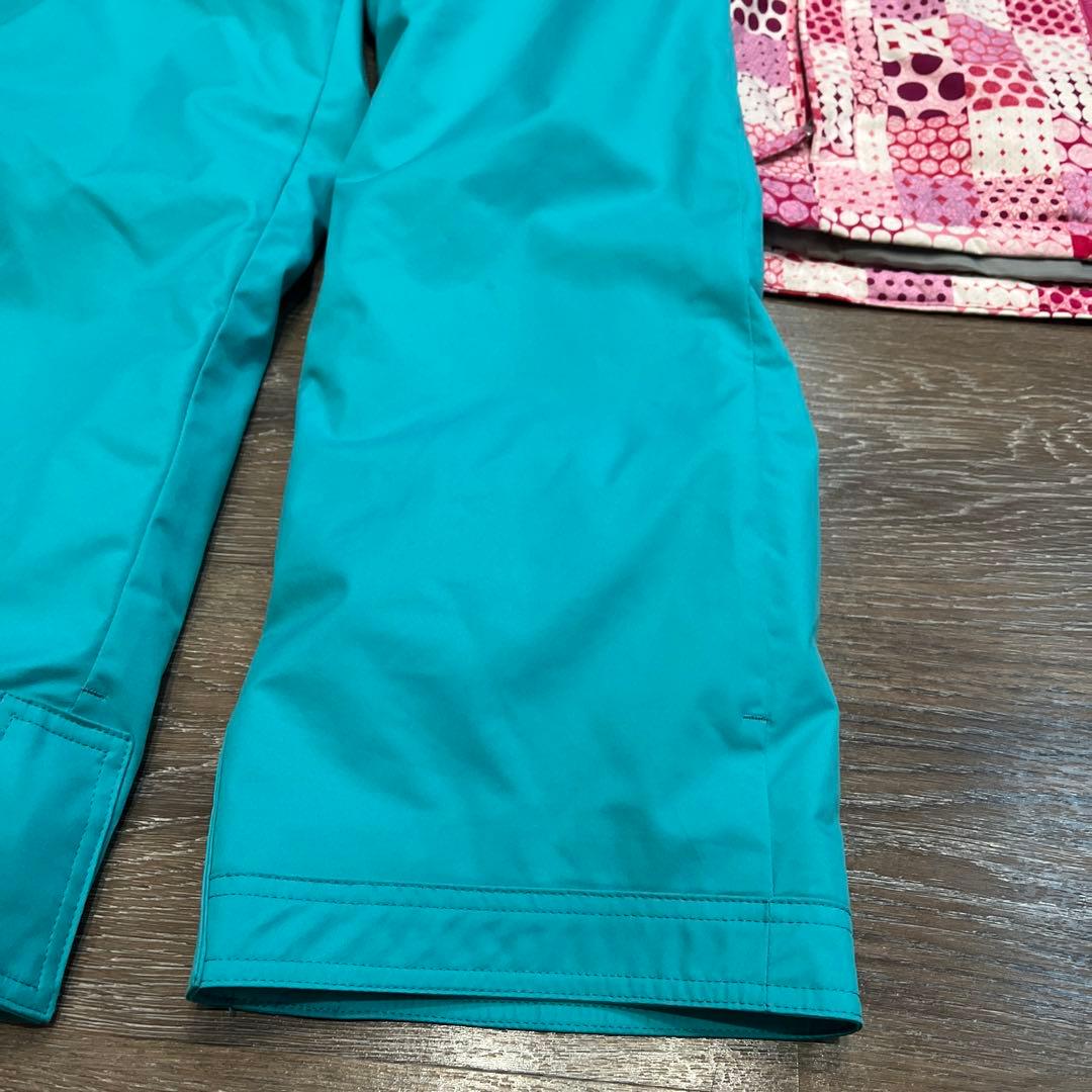 デサント　美品　　セットアップ　上下　スキーウェア　150 女の子