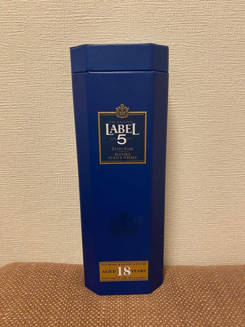 LABEL 5 18年 エクストラレア スコッチウイスキー 750ml