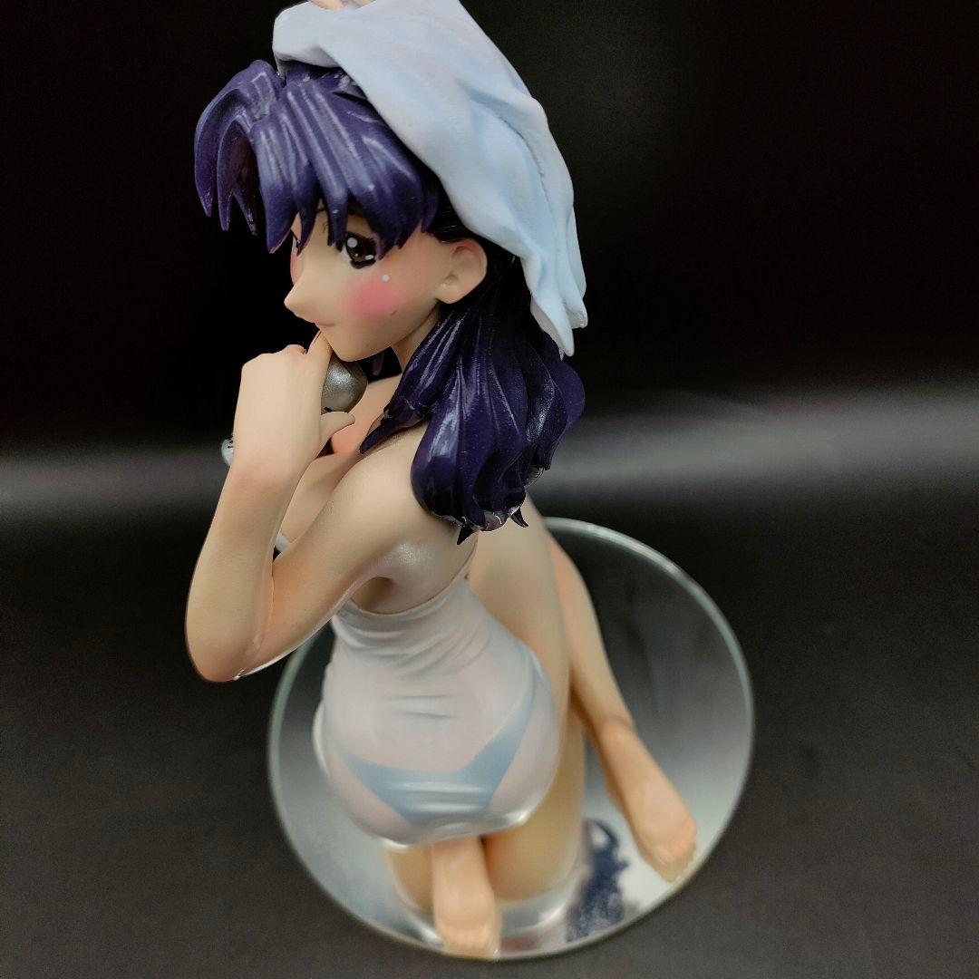 エヴァンゲリオン　葛城ミサト　透け黒下着　風呂上がり　ガレージキット全塗装完成品