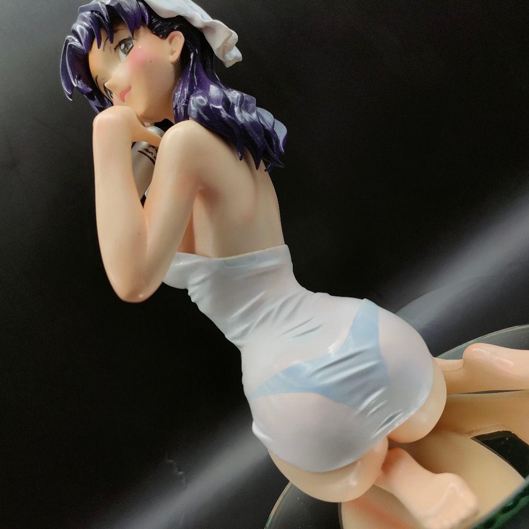 エヴァンゲリオン　葛城ミサト　透け黒下着　風呂上がり　ガレージキット全塗装完成品