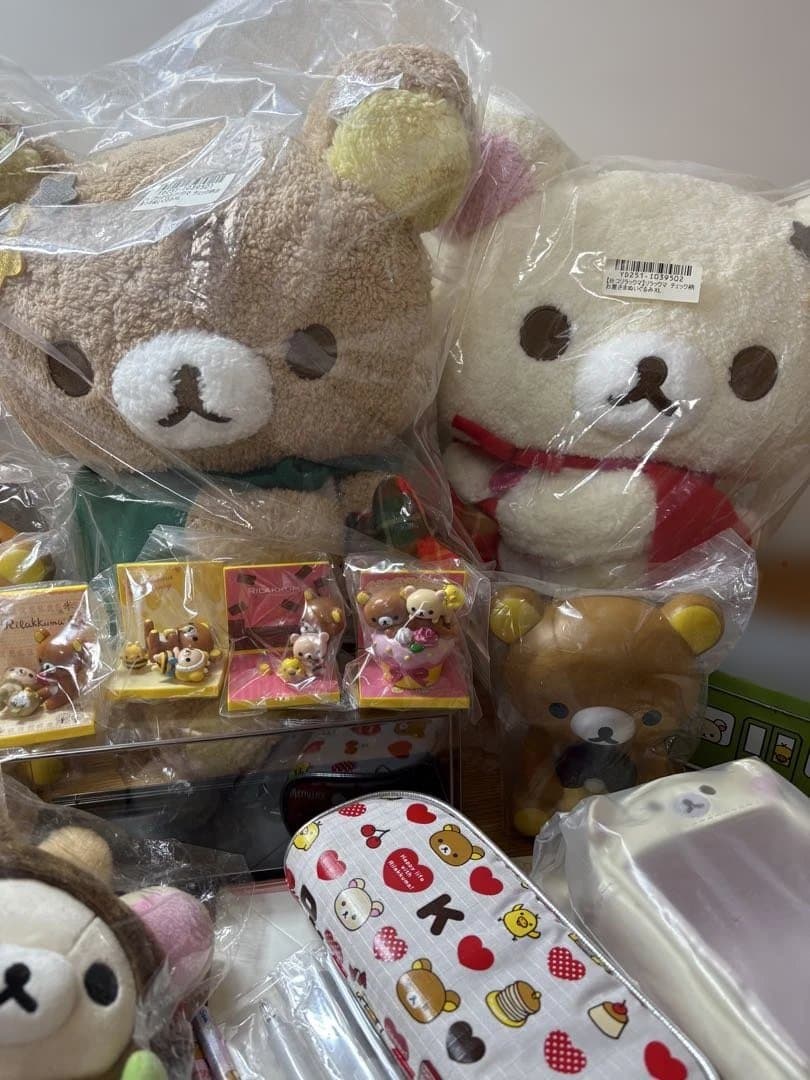 リラックマ まとめて　ぬいぐるみ　ペンケース　フィギュア　ボールペンなど