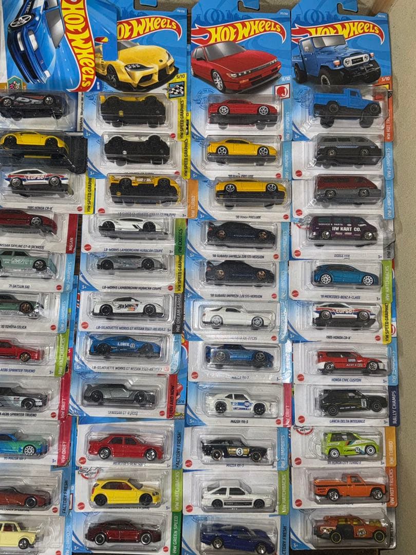 ホットウィールHot Wheels ミニカー 102台セット　まとめ売り