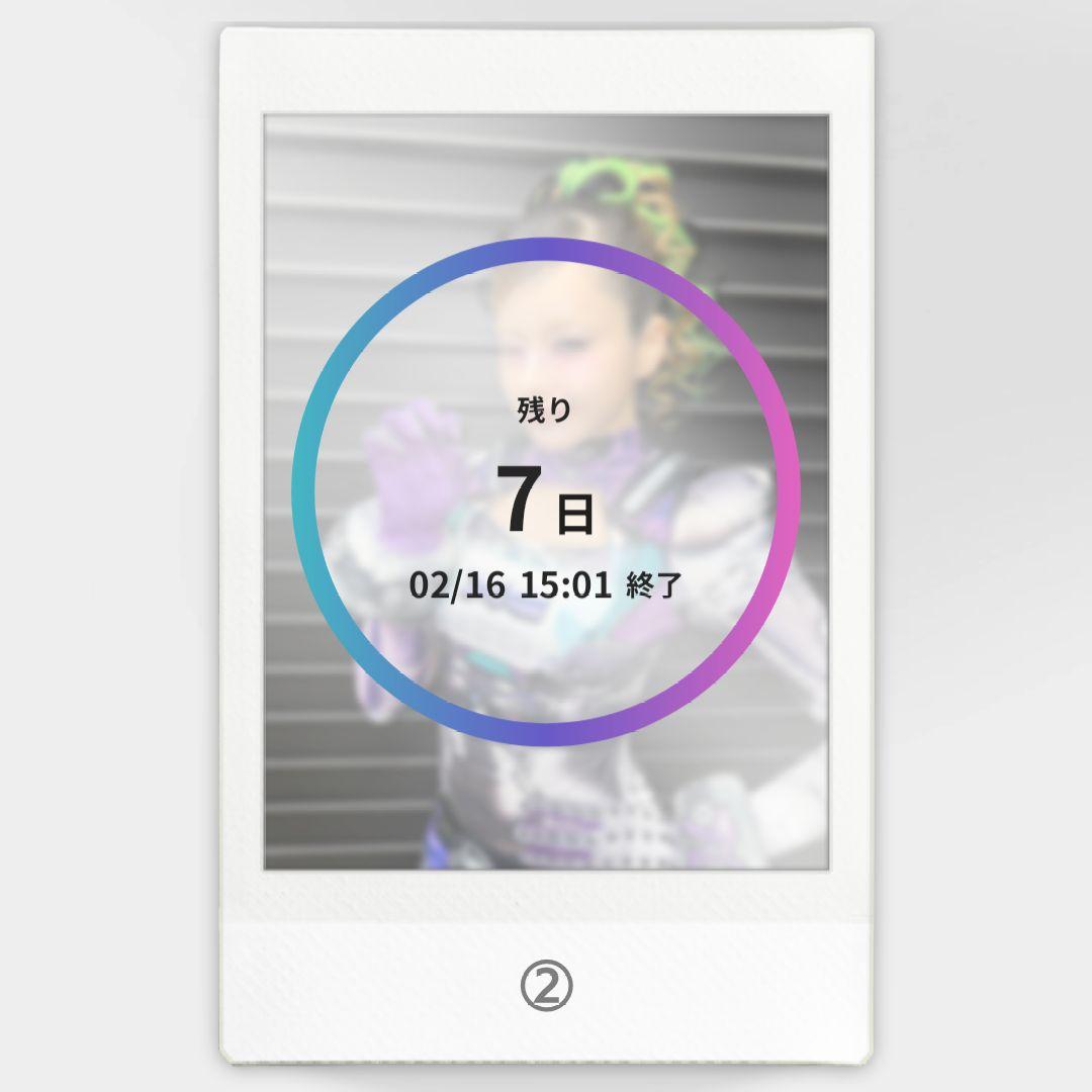 チェキ　XG　instax　Favsquad　6枚+お試しプリント1枚
