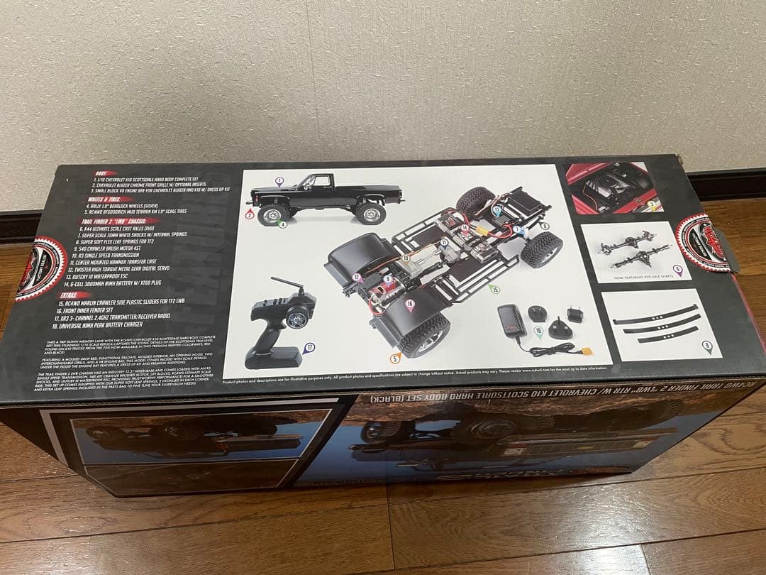RC4WDトレイルファインダー2 シボレーK10 新古