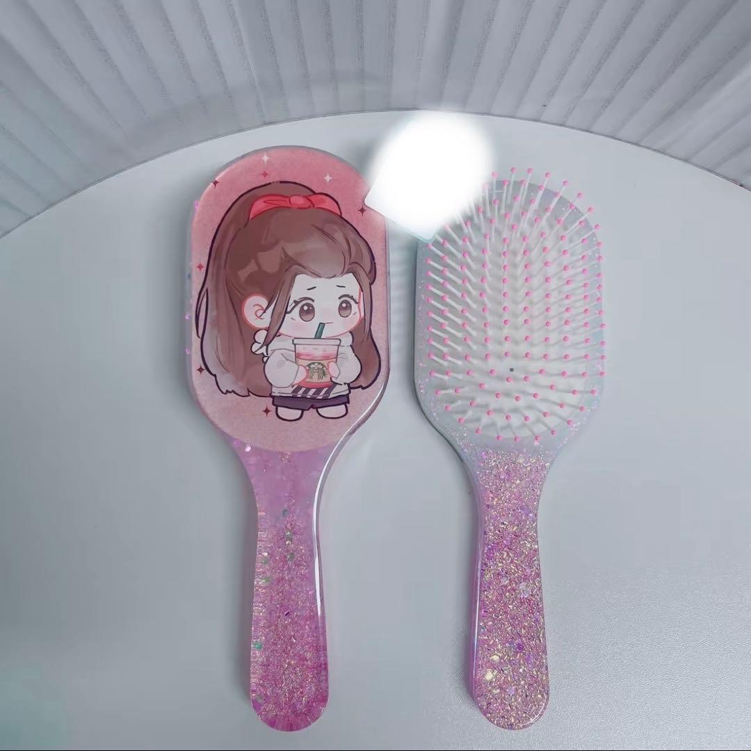 肖戦 超大レジンエアークッション付きヘアブラシ　12点セット❣️確認用0109