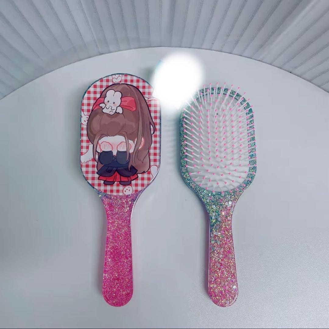 肖戦 超大レジンエアークッション付きヘアブラシ　12点セット❣️確認用0109