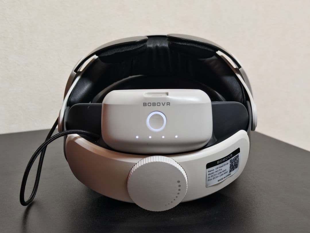  Quest 3（512GB）＋ BOBOVR バッテリーホルダー付き