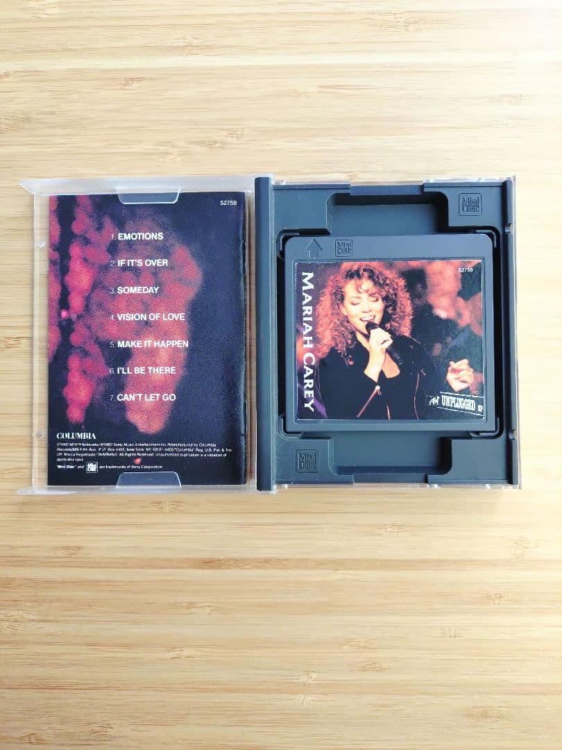 MARIAH CAREY MTV UNPLUGGED EP MD 海外盤