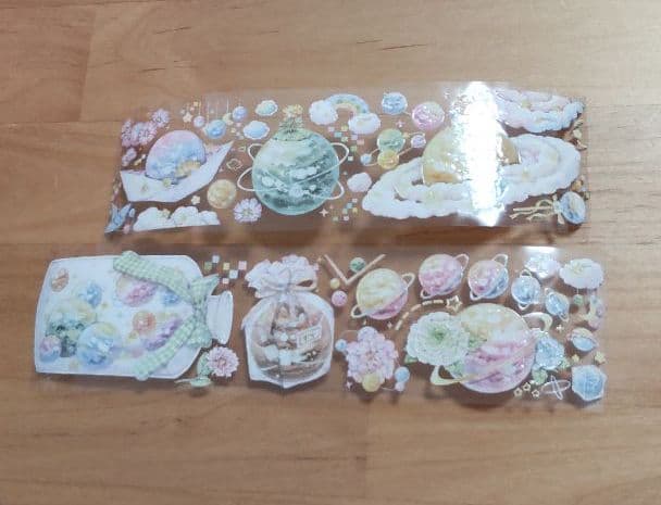 装飾マステ 水晶 No.7