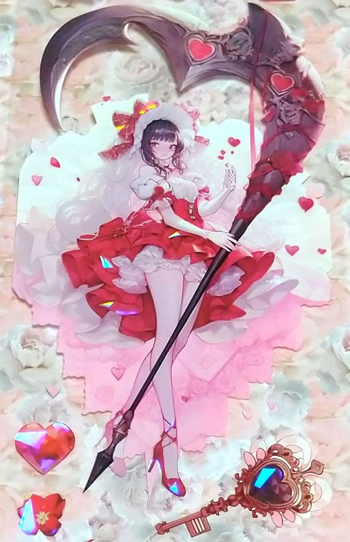 廃盤品✩J1075＃绯语礼赞(贝壳光)心有丘壑切り売り海外人物女の子AIマステ