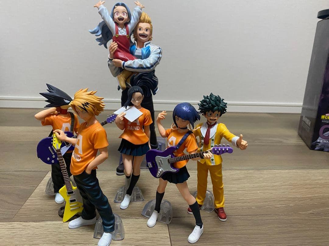 6体セット 一番くじ 僕のヒーローアカデミア 開催文化祭!! 垂れ流せ！文化祭！