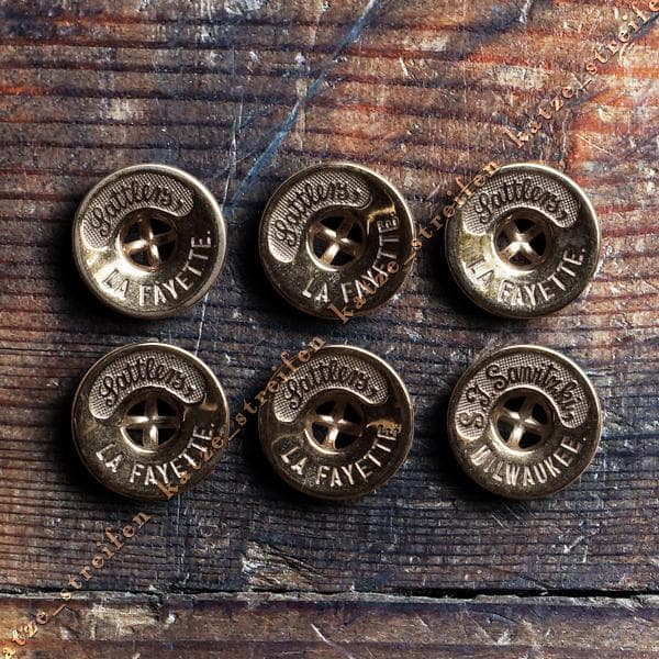 1ボックス 1900's メタルボタン アンティーク ヴィンテージ アメリカ