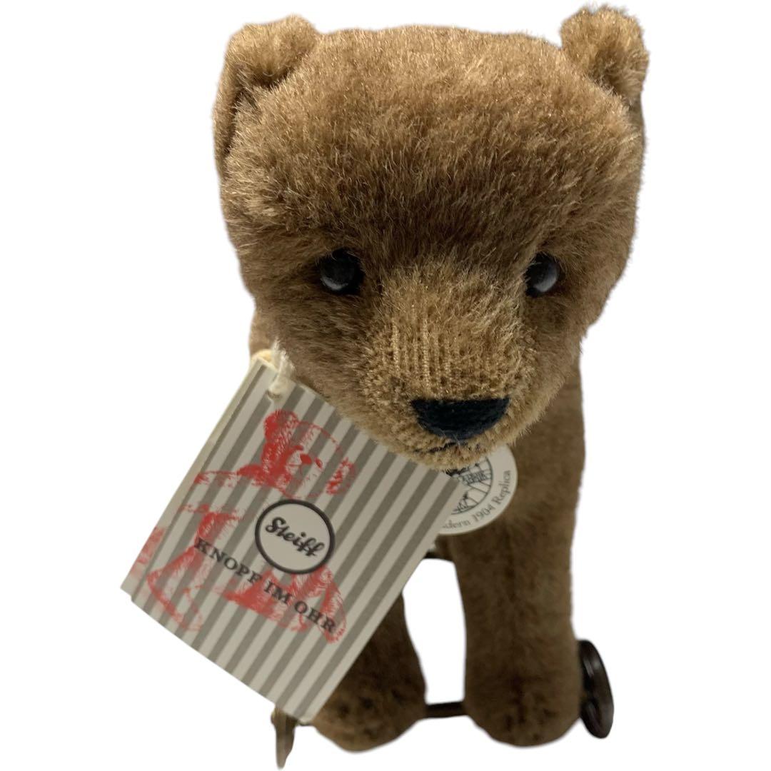 【新品】希少　シュタイフ ベア オン ホイールズ レプリカ1904 クマ