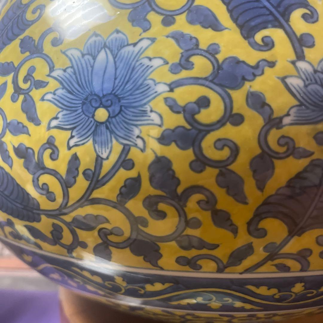 黄色唐草
