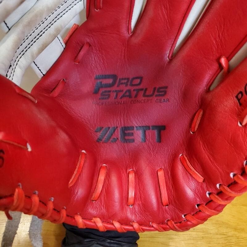 ZETT プロステイタス 日本製 鉄平モデル オーダー別注 外野用 軟式グローブ