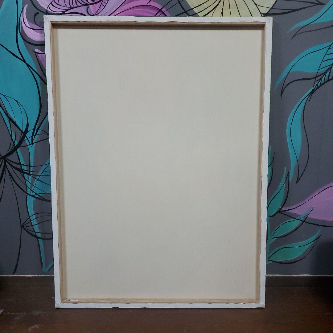 SHIMURA KEN アクリル絵の具97x130cm