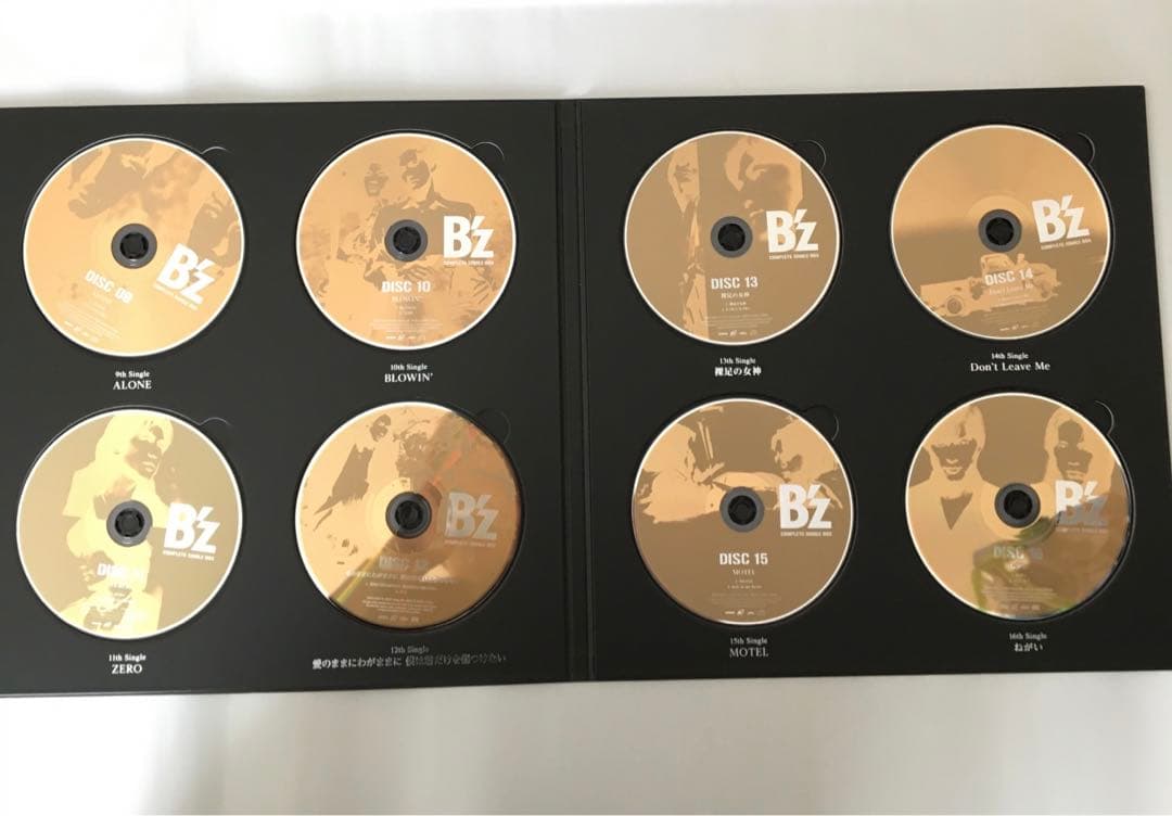 B’z COMPLETE SINGLE BOX Black Edition