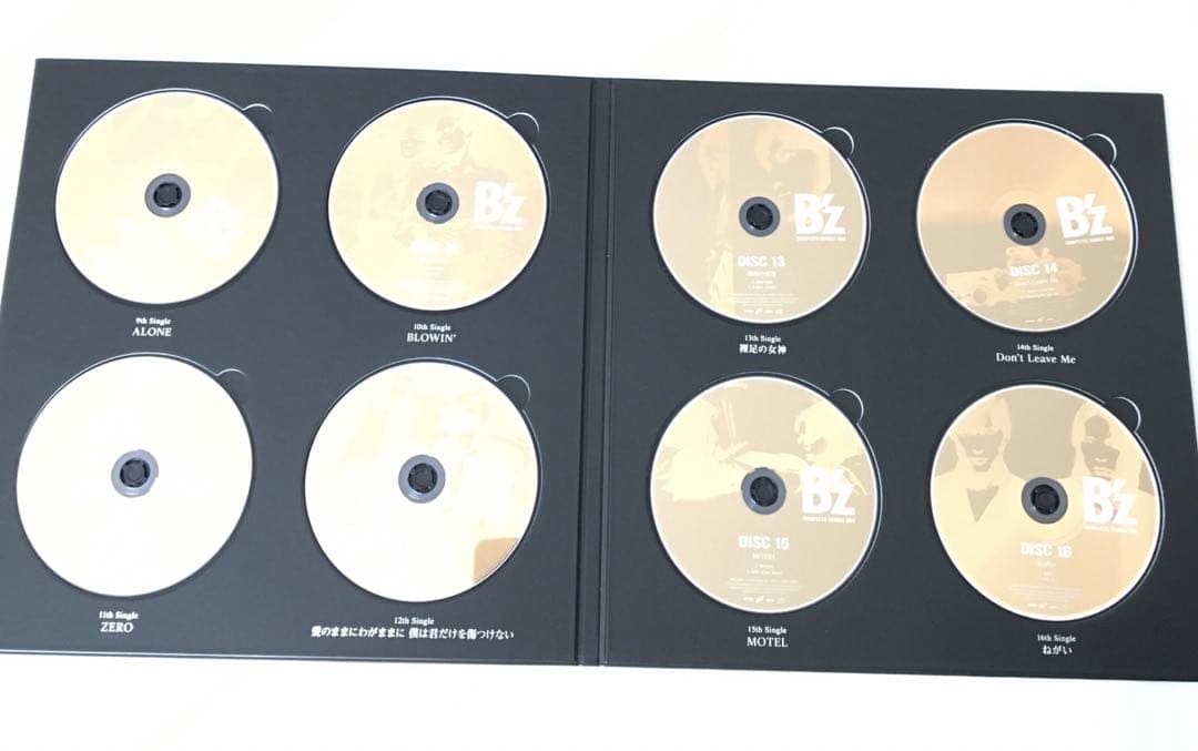 B’z COMPLETE SINGLE BOX Black Edition