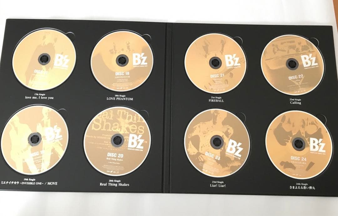 B’z COMPLETE SINGLE BOX Black Edition