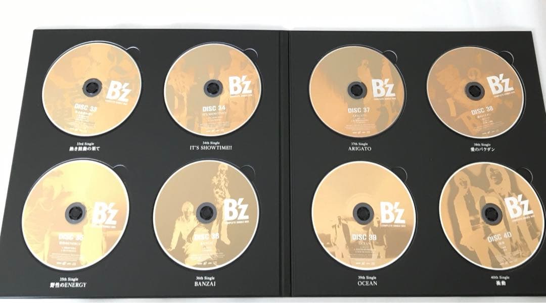 B’z COMPLETE SINGLE BOX Black Edition