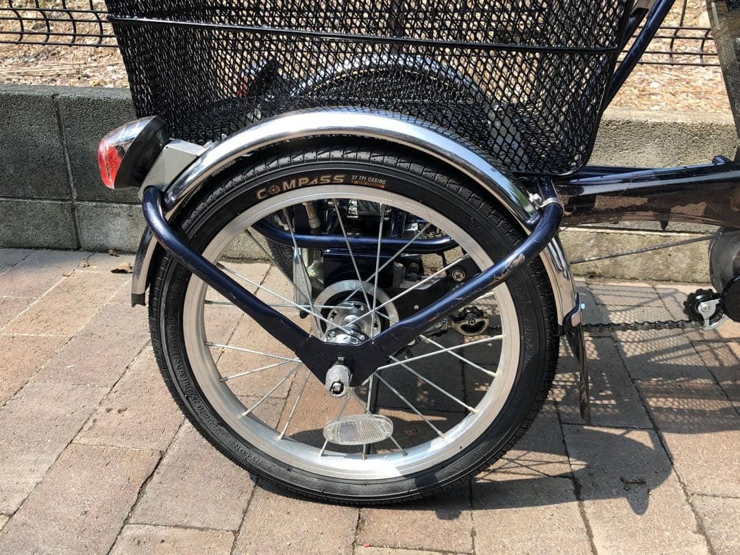 整備点検済み！美車　パナソニック 電動アシスト　三輪車