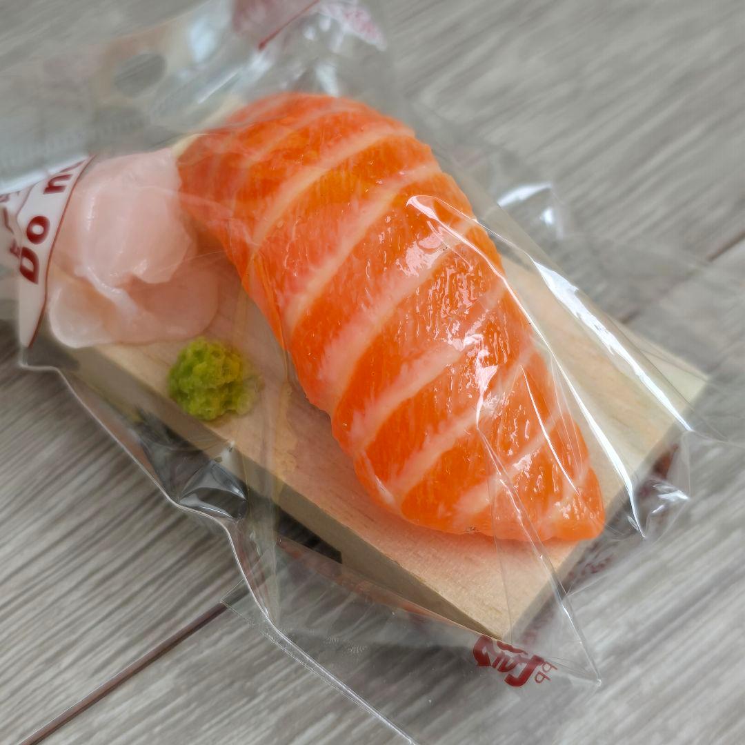 【新品】さんぷる工房 食品サンプル 寿司(台座付) Made in Japan