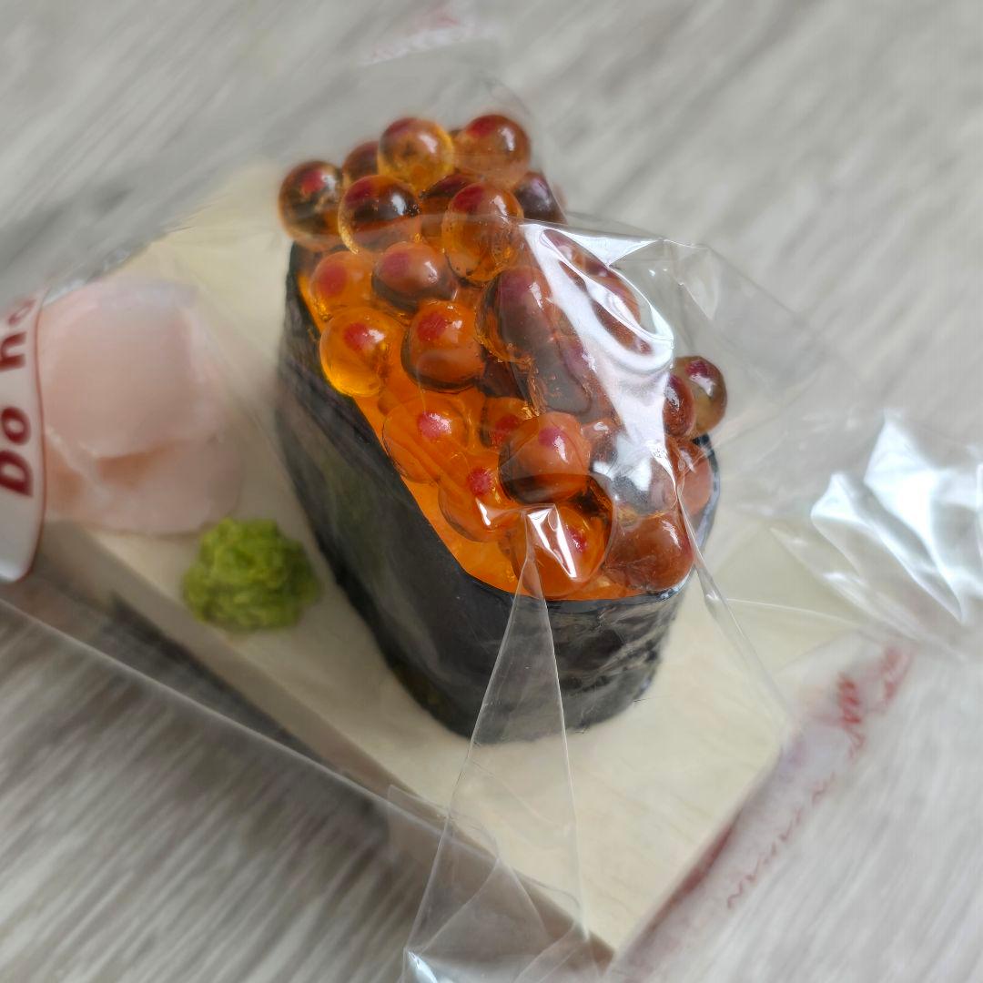 【新品】さんぷる工房 食品サンプル 寿司(台座付) Made in Japan