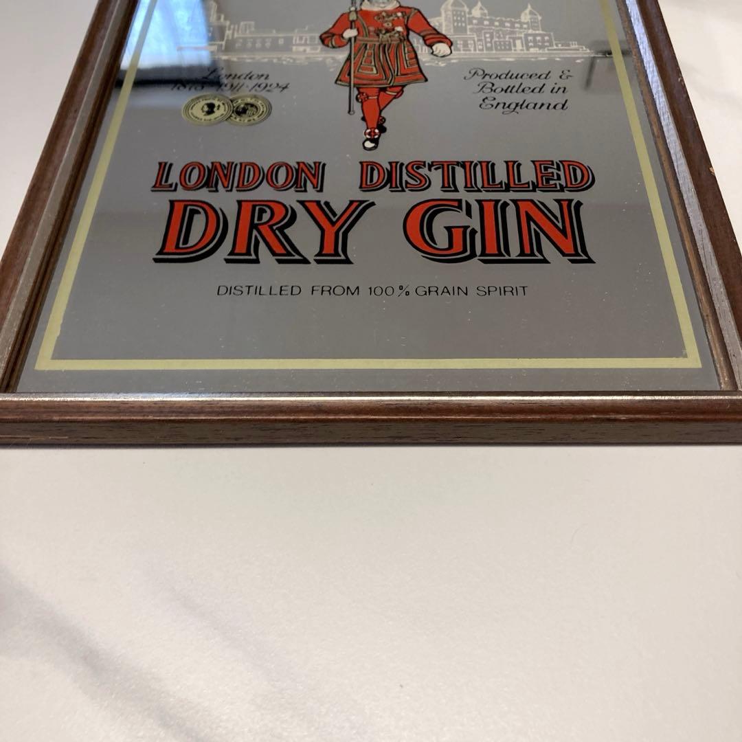 Beefeater ロンドン・ドライ・ジン パブミラーサイン　LONDON