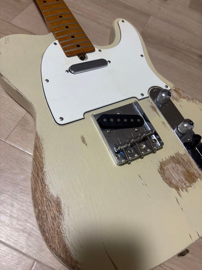 グレコ　グネコ　TE-300　テレキャスター　リフィニッシュ　音出しOK　中古品