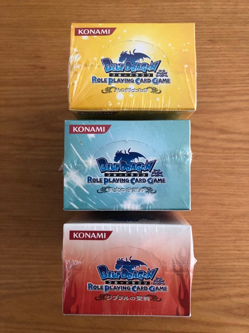 ブルードラゴン　ロールプレイングカードゲーム　未開封BOX 鳥山明