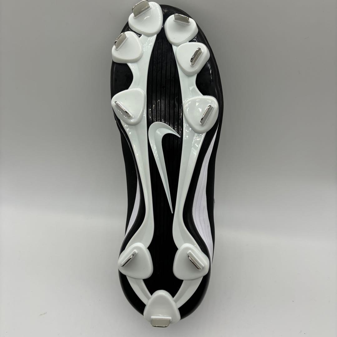 NIKE 野球 スパイク 金具 ブラック グレー 黒 26.5㎝ ミドルカット