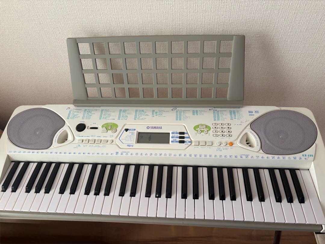 N1191 YAMAHA キーボード　EZ-J25 電子ピアノ