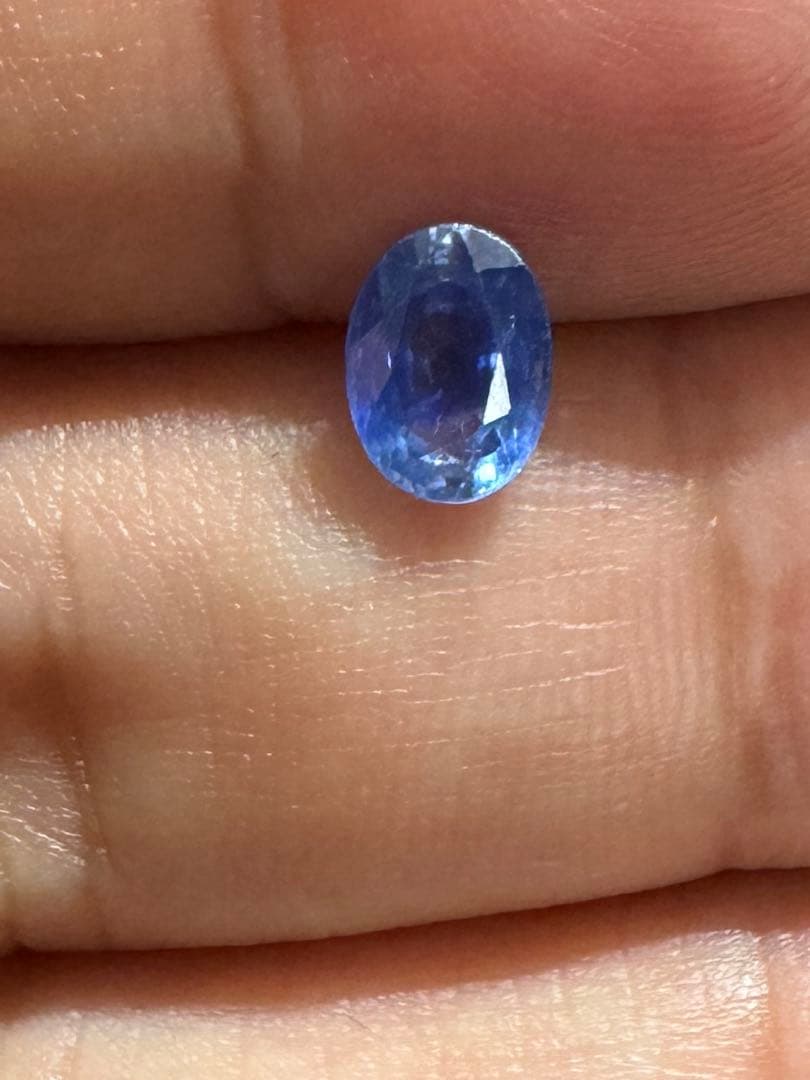 天然カシミールカラーサファイア 1.076ct