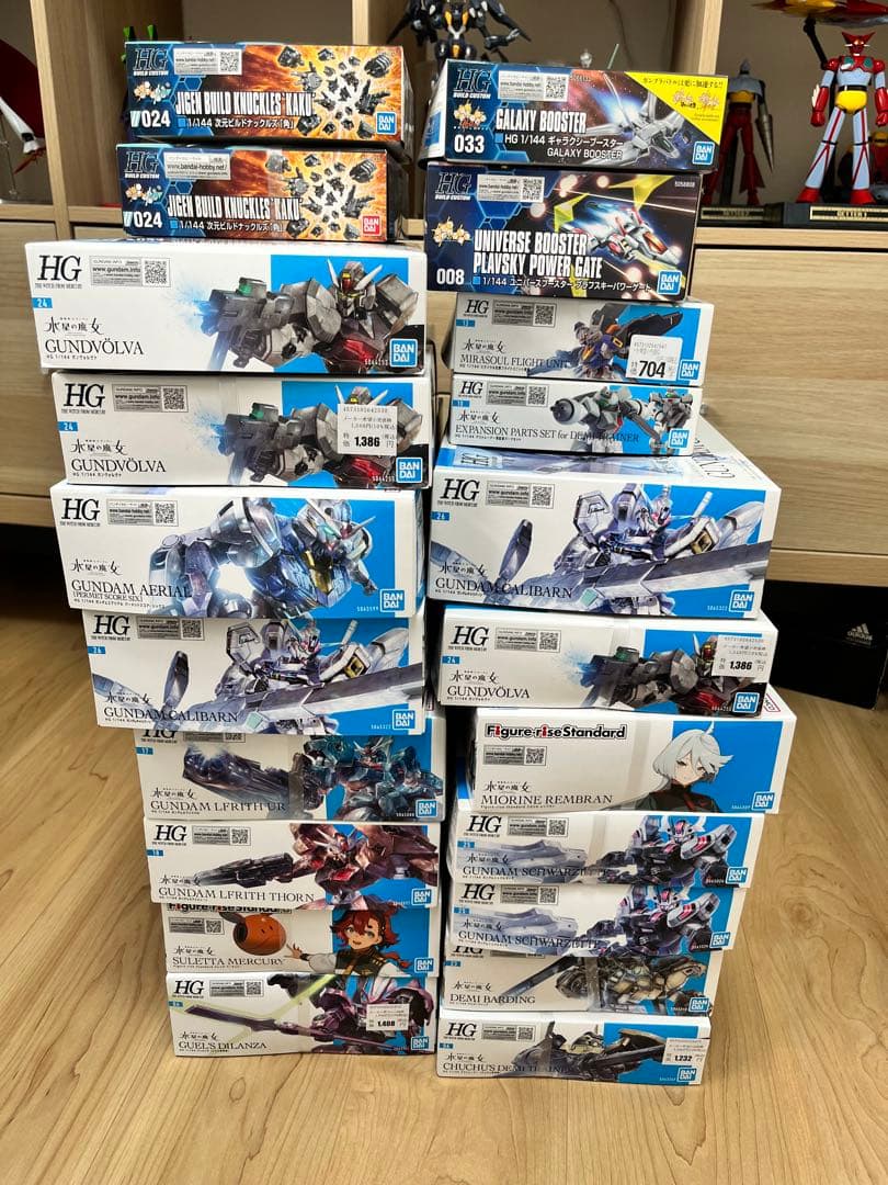 HG水星の魔女ガンプラセット