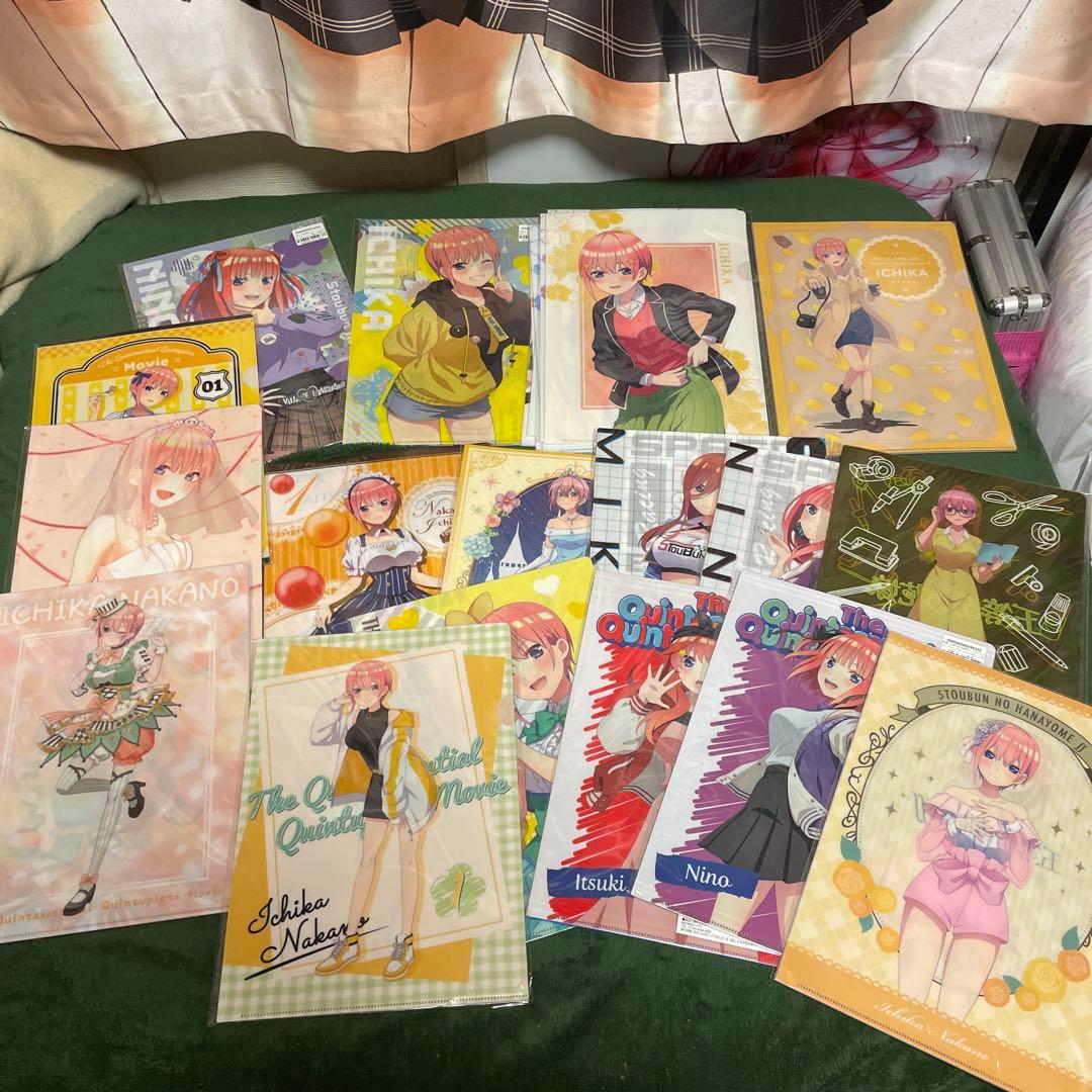 五等分の花嫁　クリアファイル　大量