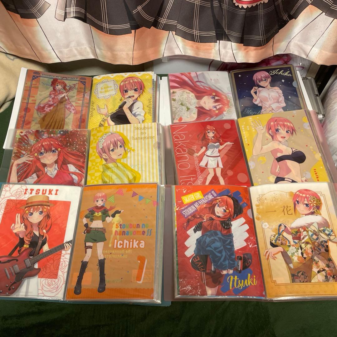 五等分の花嫁　クリアファイル　大量