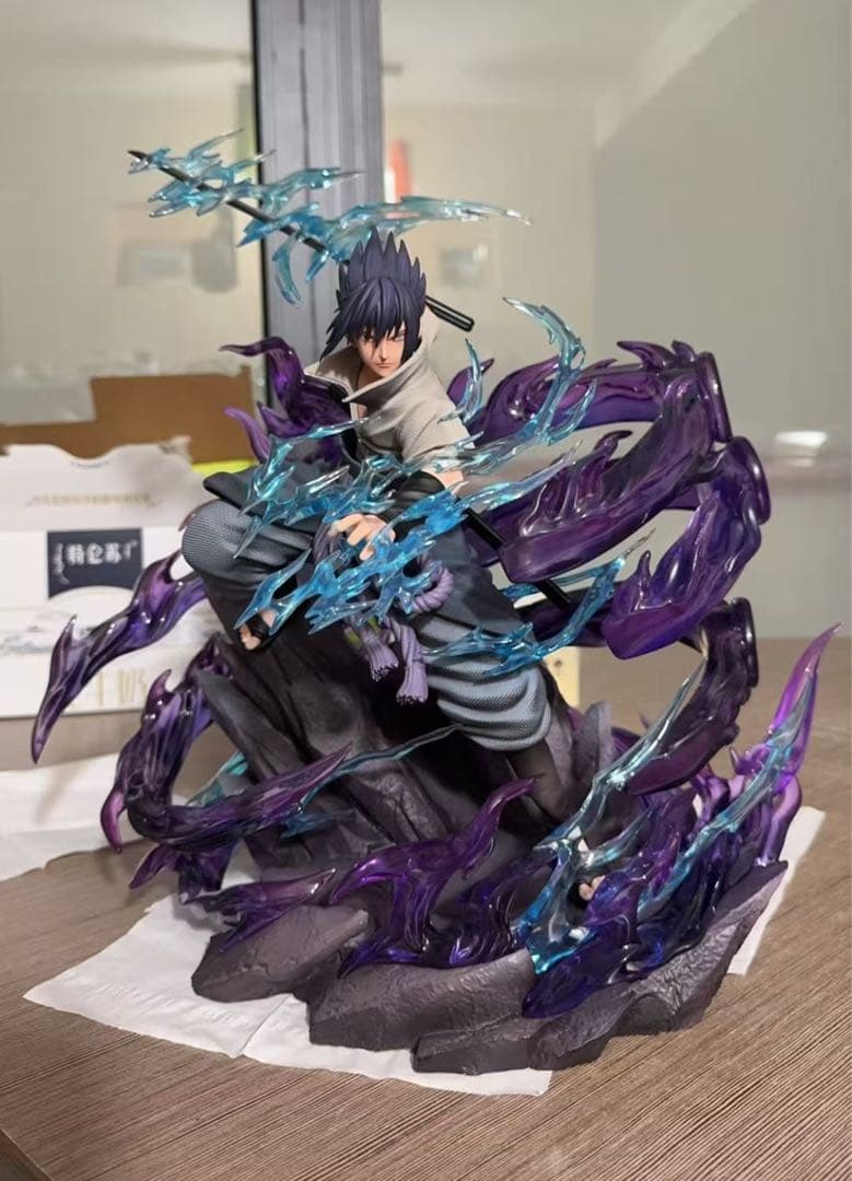 Narutoナルト　うちはサスケ　ガレージキッド　フィギュア　完成品